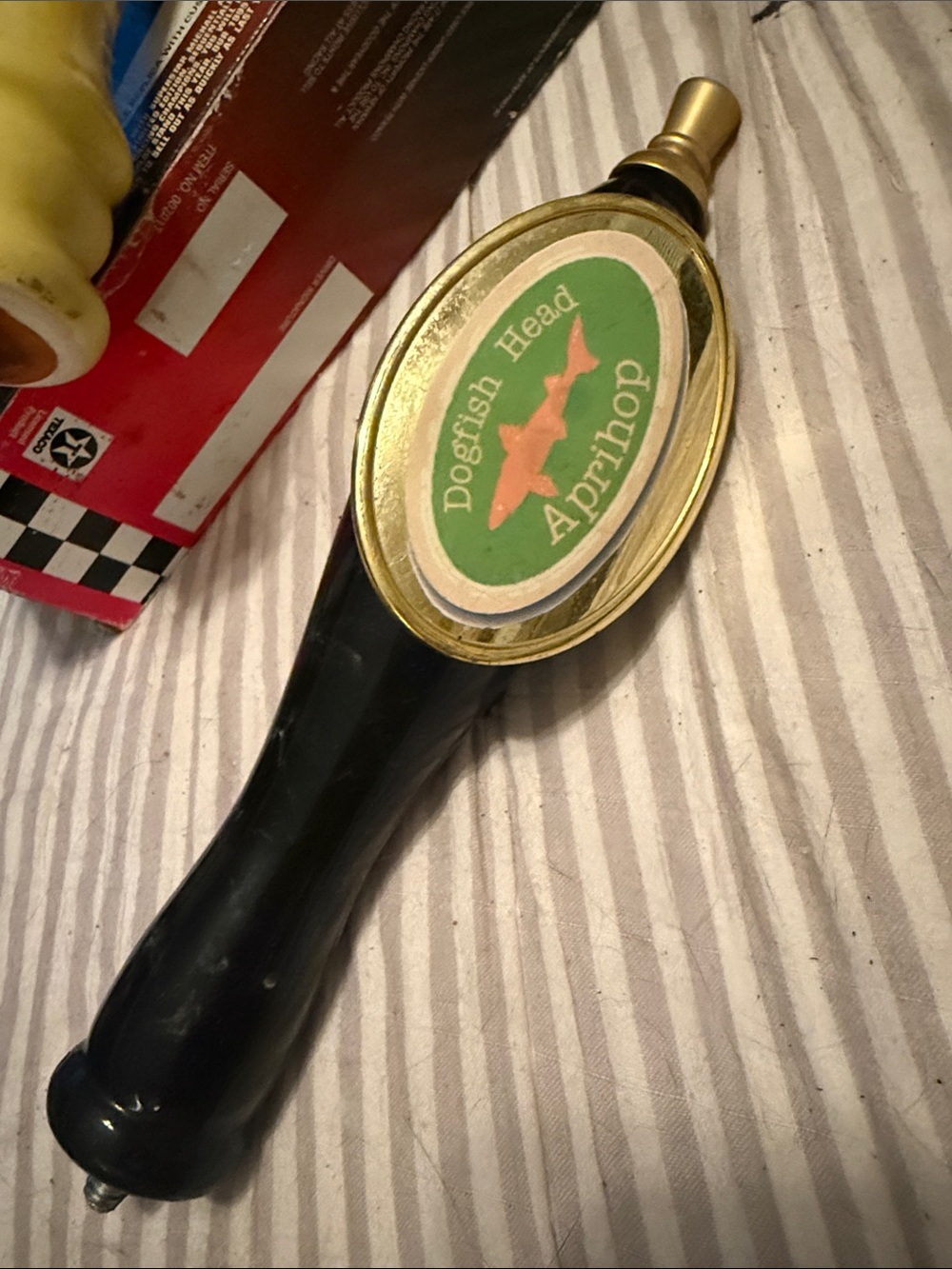 DOGFISH HEAD APRILHOP BEER KEG TAP HANDLE